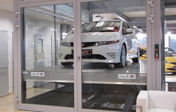 „EdmoLift“ žirklinės automobilių kėlimo platformos