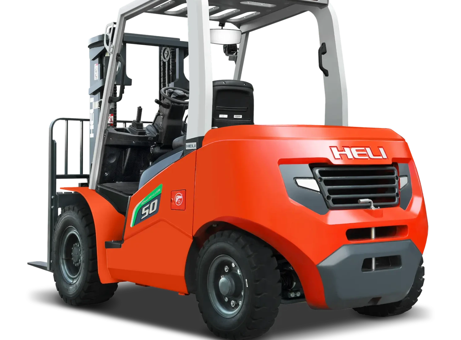HELI G2 4–5 t keturratis elektrinis šakinis krautuvas