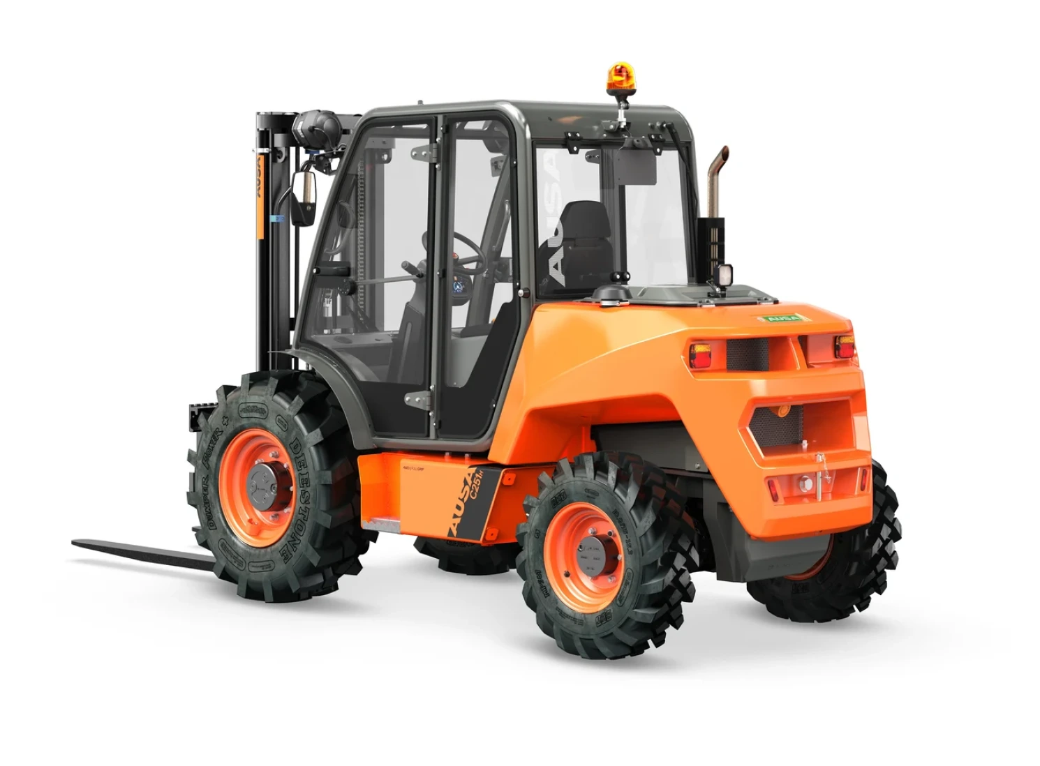 AUSA C251H dyzelinis visureigis šakinis krautuvas