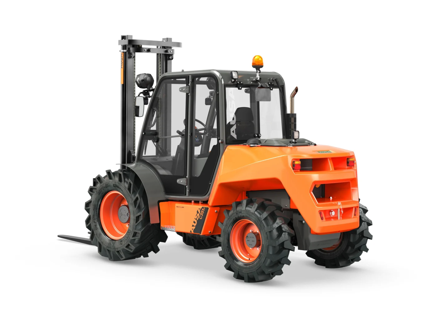 AUSA C351H dyzelinis visureigis šakinis krautuvas